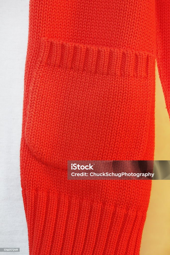 Pullover mit gewebter Wolle Mode Bekleidung Kleidung - Lizenzfrei Anprobekabine Stock-Foto