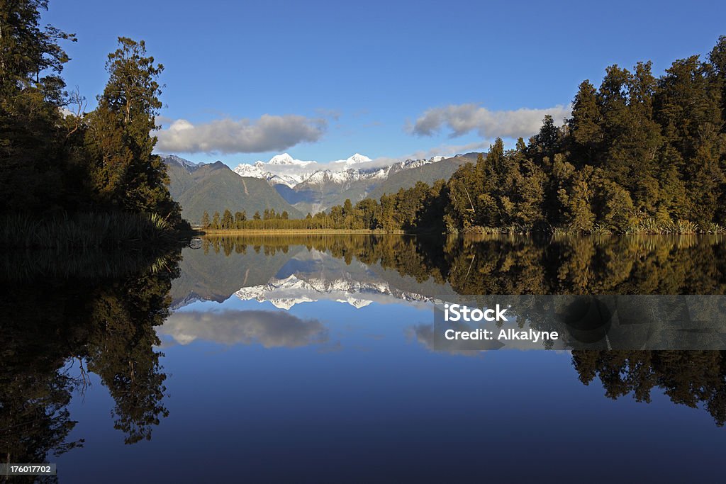 See Lake Matheson, Neuseeland - Lizenzfrei Baum Stock-Foto
