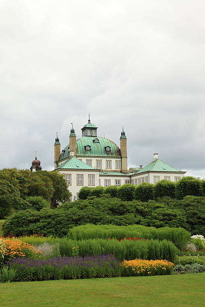 istock Fredensborg Slot (Castle) seen from the private garden 176017870