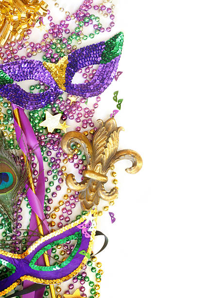 ㅁ마스크 및 비즈 - mardi gras carnival peacock mask 뉴스 사진 이미지