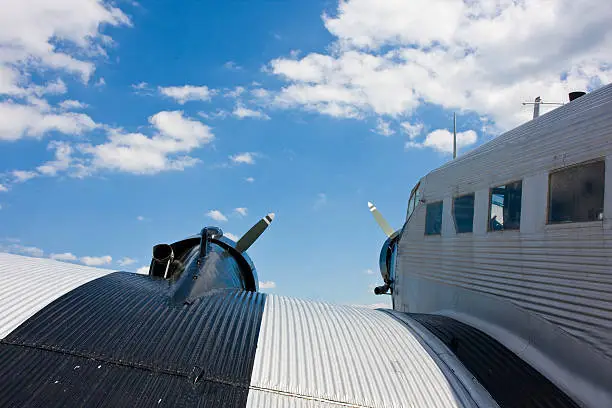 side view of an Junkers JU52