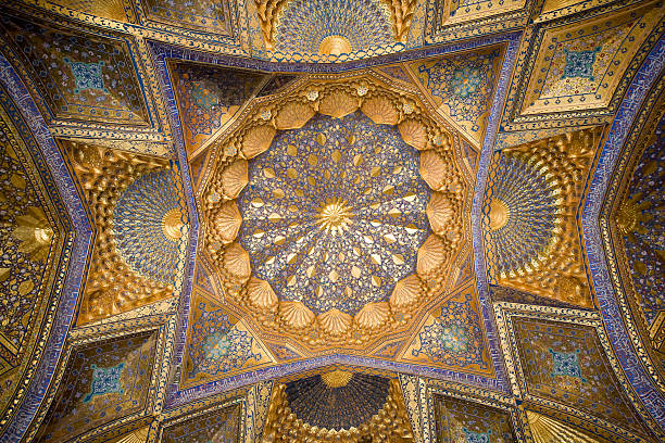 istock Mosaic and patterns from Asian buildings 176019606