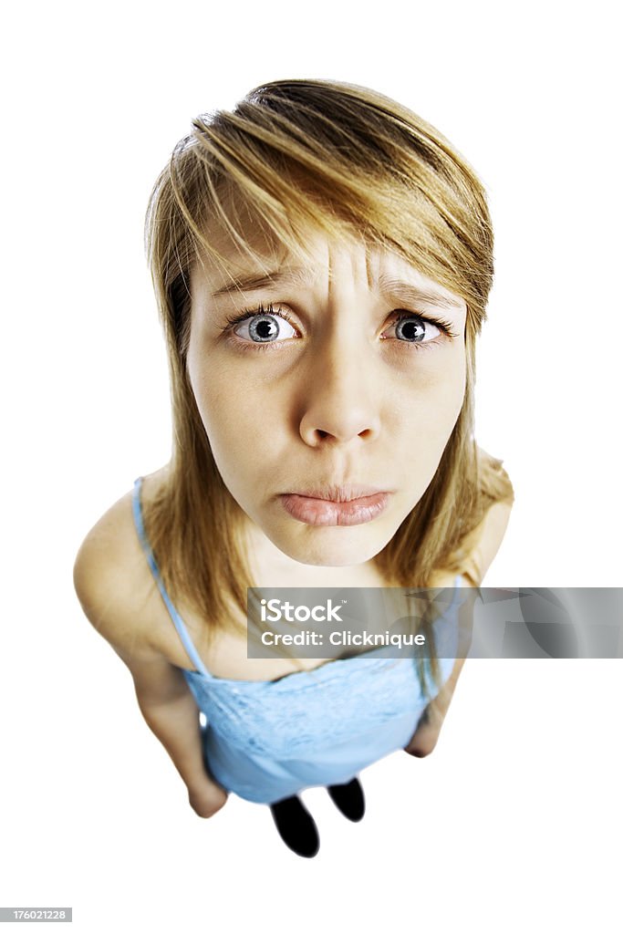 teen feminino triste e decepcionado - Royalty-free Retrato Foto de stock