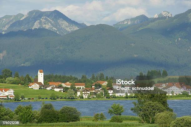 Widok Z Chmielu Na Jezioro - zdjęcia stockowe i więcej obrazów Allgäu - Allgäu, Architektura, Bez ludzi