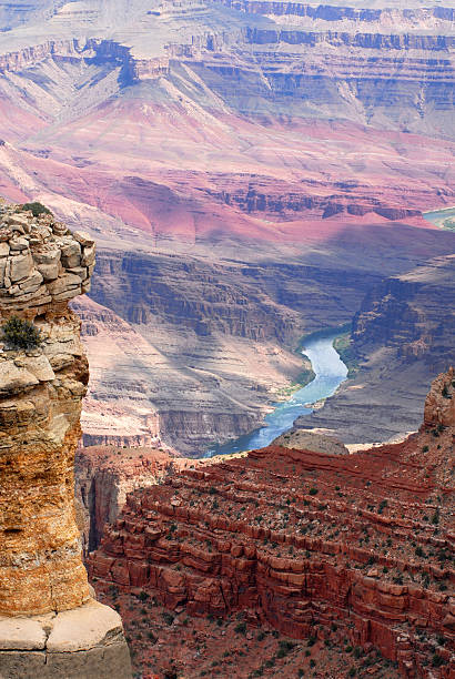 The Mighty Colorado River stock photo