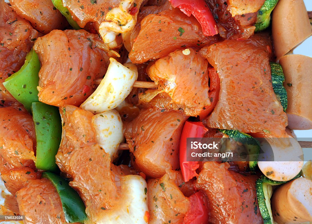 Preparando-se para churrasco - Foto de stock de Bife royalty-free