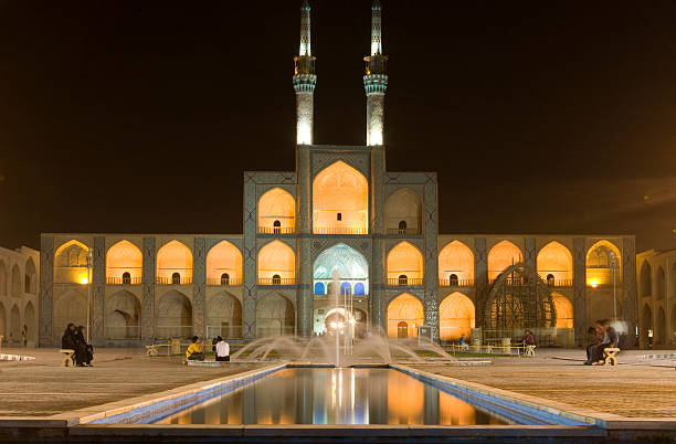 istock Iran-Yazd- Masjid-i-Mir Chaqmaq illuminated at night 176022319