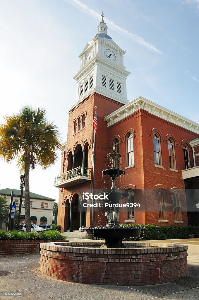 Fernandina Beach City Hall a Amelia Island, Florida - Foto de stock de Isla Amelia - Florida libre de derechos