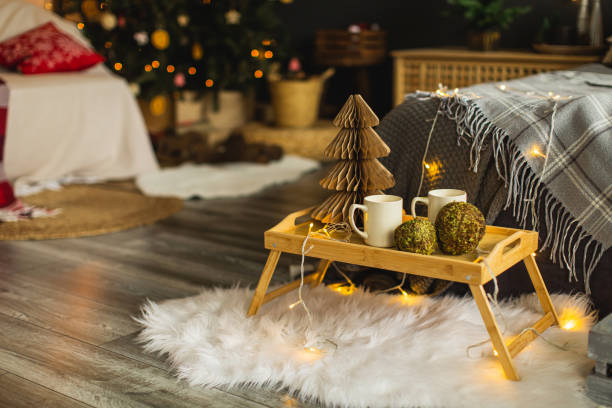 istock Christmas home decoration. New Year background 1760226991