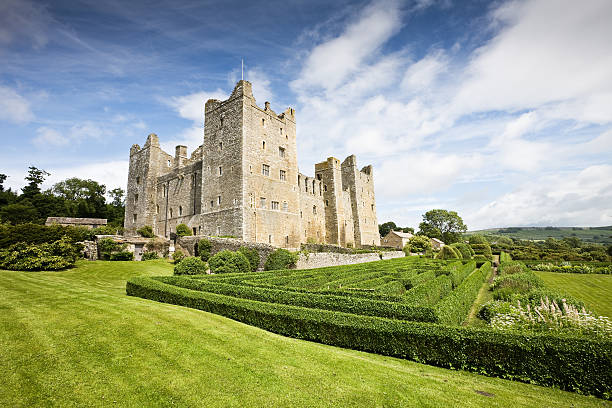 istock Bolton Castle and Maze in Yorkshire 176023083