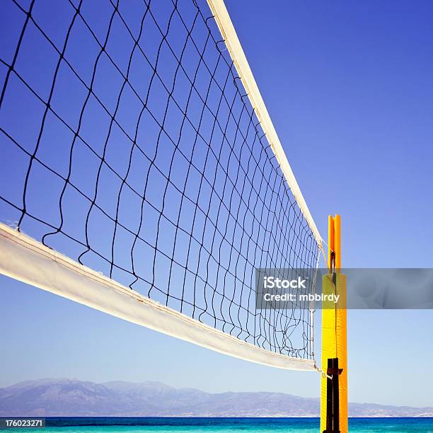 Beach Volley Netto - Fotografie stock e altre immagini di Acqua - Acqua, Ambientazione esterna, Attività