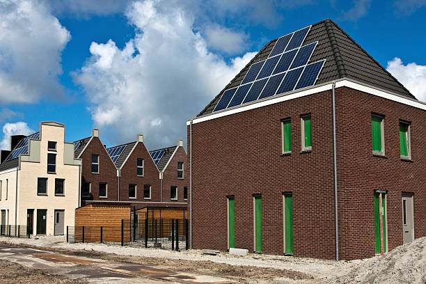 istock New houses with solar panels 176023403