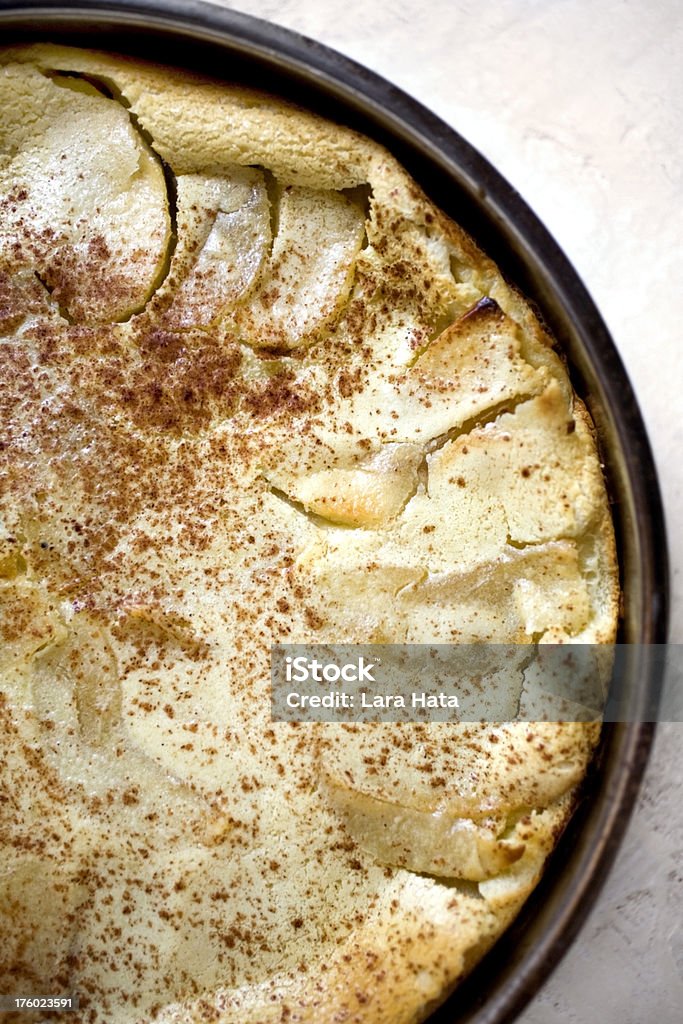 Apple clafoutis - Photo de Clafoutis libre de droits