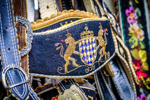 typical traditional bavavarian clothing - tracht