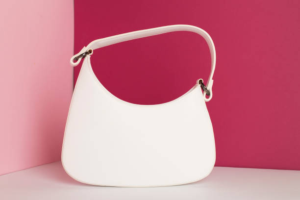 istock Trendy woman bag on colorful background 1760244523