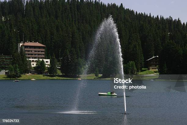 Summer Leisure Stock Photo - Download Image Now - Arosa, Forest, Fountain