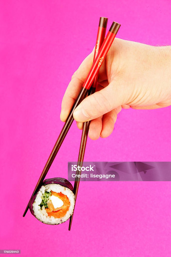 Tomar sushi - Royalty-free Alimentação Saudável Foto de stock