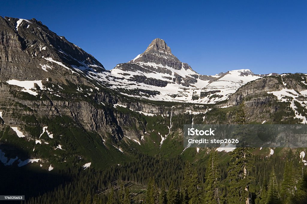 Parque Nacional Glacier - Royalty-free Azul Foto de stock