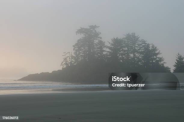 Hermosa Playa Niebla Foto de stock y más banco de imágenes de Actividades recreativas - Actividades recreativas, Agua, Aislado