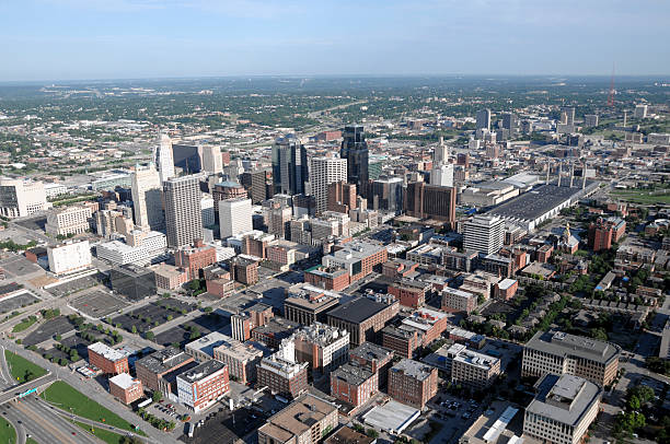 istock Kansas City Aerial View SE 176026513