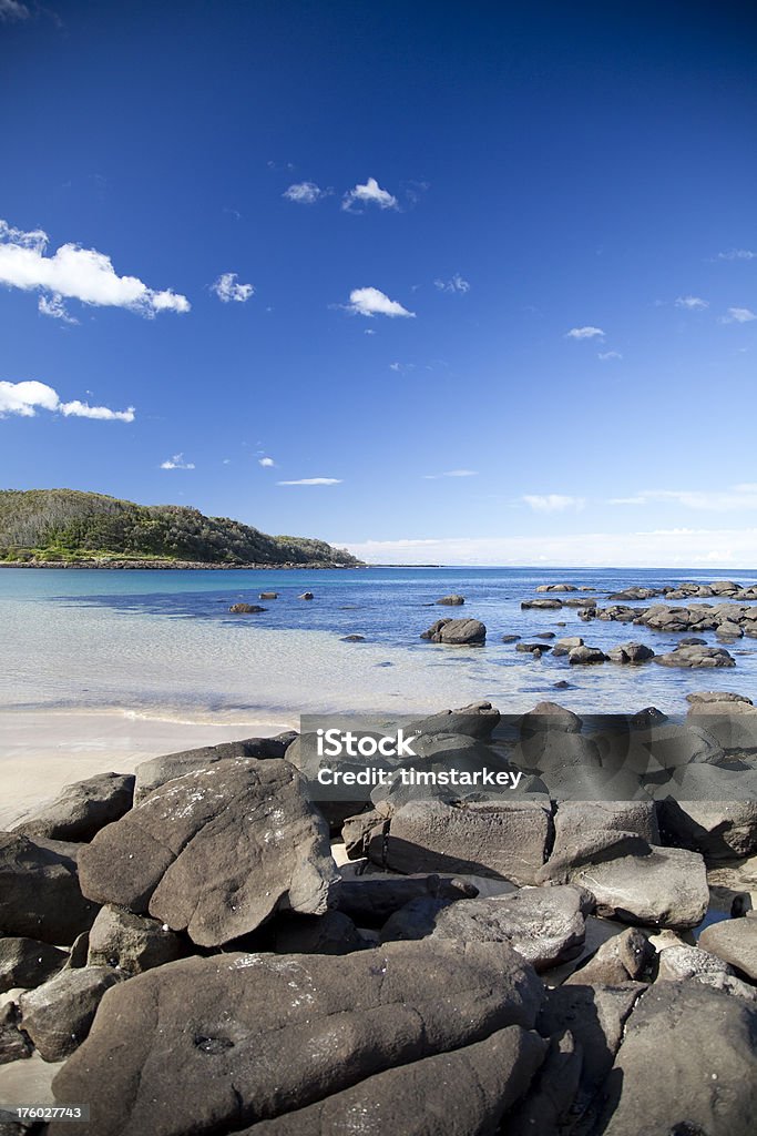 Playa, Batemans panorámica a la bahía - Foto de stock de Agua libre de derechos