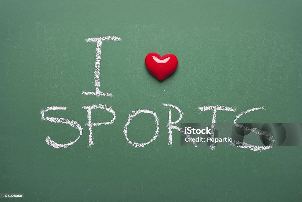 Adoro de desporto - Royalty-free Admiração Foto de stock