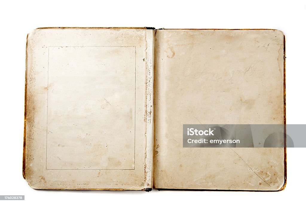 Libro antiguo - Foto de stock de Agrietado libre de derechos