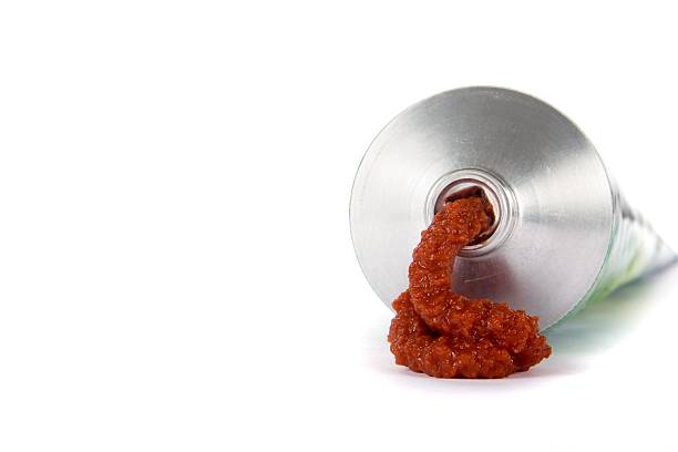 Tomato paste from the tube tomato paste from the tube alte algarve stock pictures, royalty-free photos & images