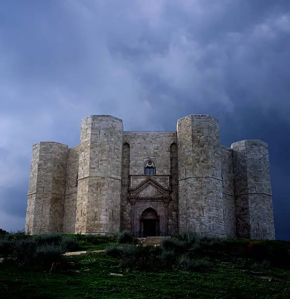 "Castel del Monte located in the area of Apulia, Italy. It was built by Frederick II.Please see some other pictures from Italy :"