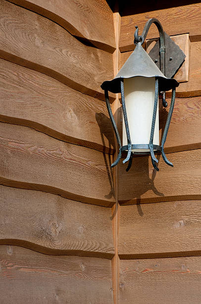 istock Home, close up outdoor light 176029302