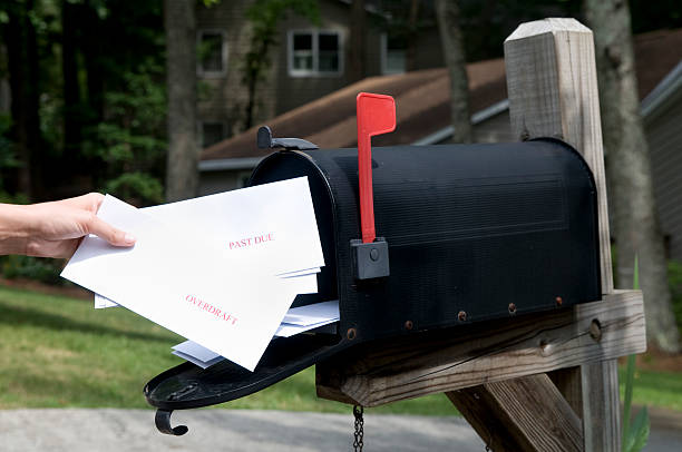 istock Bad news in the mail. 176029780
