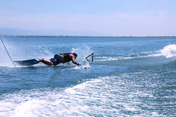 istock Man Crashes on Wakeboard - End Of The Rope 176030122