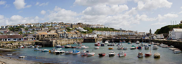 istock Porthleven Village in Cornwall UK 176030317