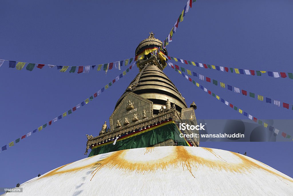 Stupa Boudhanath, Kathmandu - Zbiór zdjęć royalty-free (Aranżować)