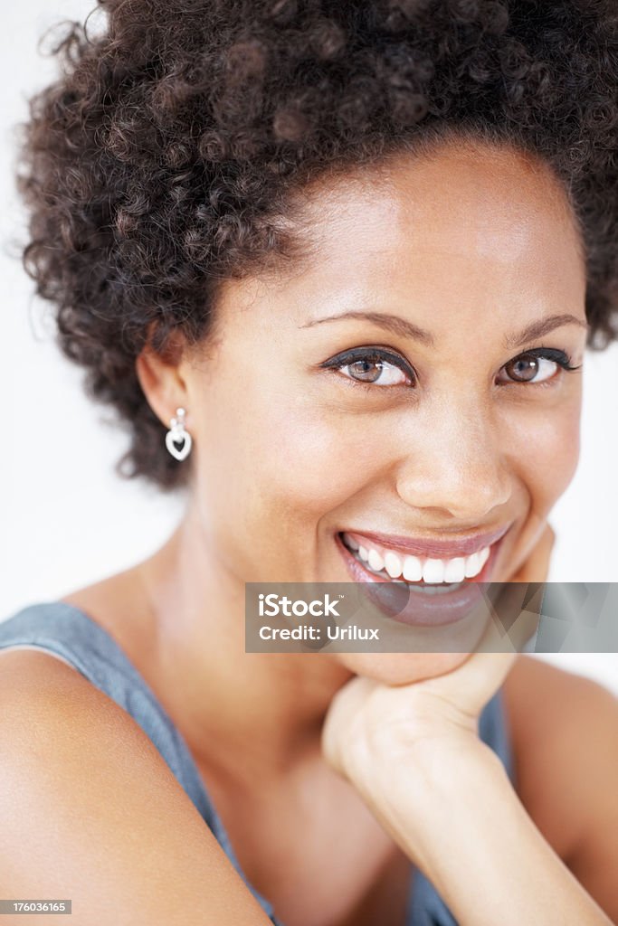 Woman with beautiful smile  Adult Stock Photo