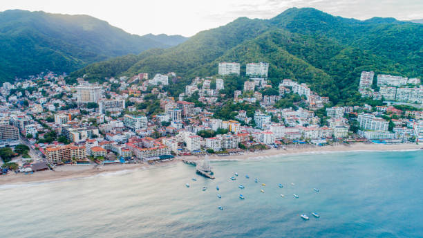 istock Puerto Vallarta, Mexico at Sunrise, Mexico 1760369301