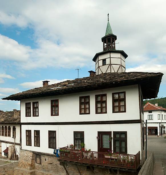 old house in Triavna, Bulgaria old house in Triavna, Bulgaria bulgarian culture bulgaria bridge river stock pictures, royalty-free photos & images