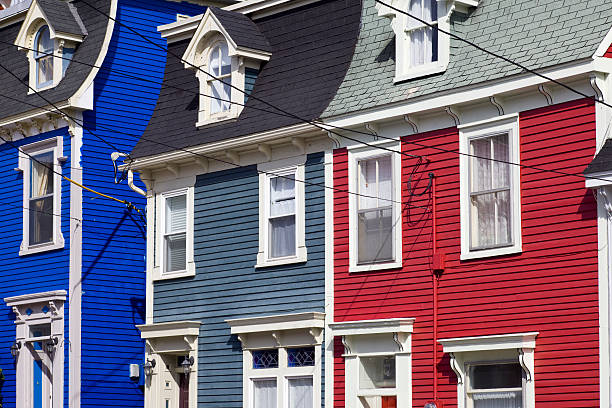 istock St. John's houses Newfoundland Canada 176041724