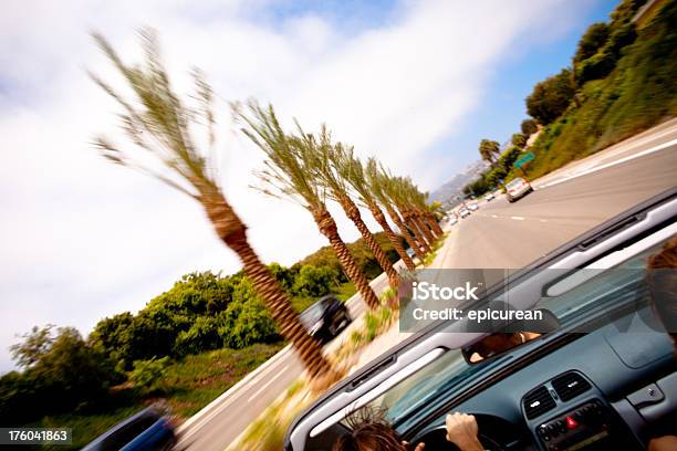 Cabrio In Laguna Beach Stockfoto und mehr Bilder von Auto - Auto, Bewegungsunschärfe, Cabrio