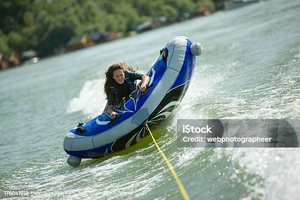 Aufblasbarer Dinghy Stockfoto und mehr Bilder von Abenteuer - Abenteuer, Aktivitäten und Sport, Alles hinter sich lassen