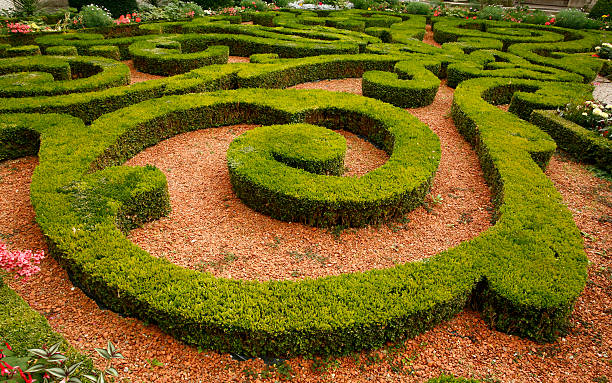 istock Ornamental garden, Le Marais, Paris 176042137