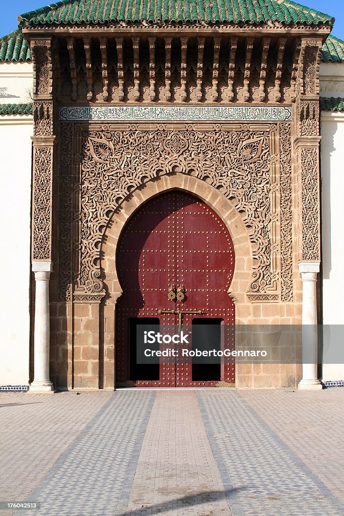 Moulay Ismail Mausoleum - Lizenzfrei Afrika Stock-Foto