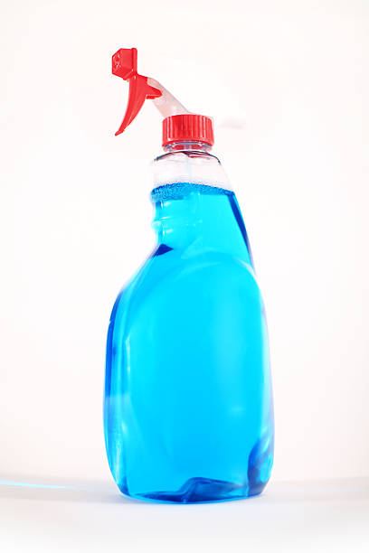 istock Plastic Bottle of Blue Window Cleaner 176042589