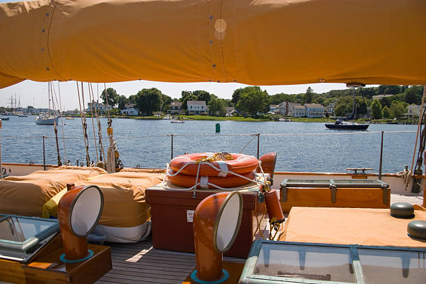 istock Sailboat in port 176042731