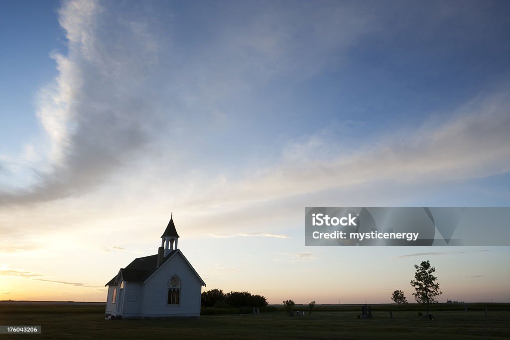 Manitoba Igreja - Foto de stock de Canadá royalty-free