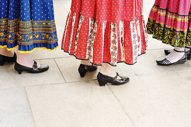istock traditional dresses, Provence, France 176043754