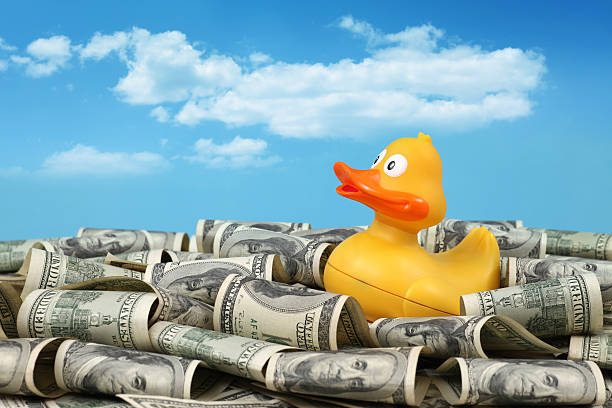 Yellow Duck In Dollars