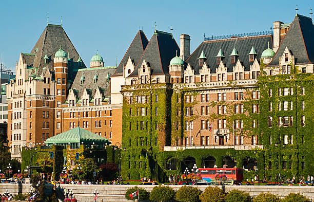 istock Empress hotel in Victoria, British Columbia 176044578