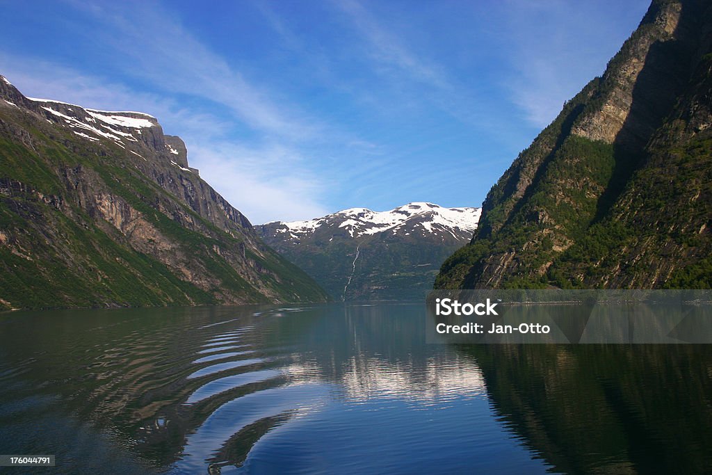 Geiranger-Fjord - Lizenzfrei Berg Stock-Foto