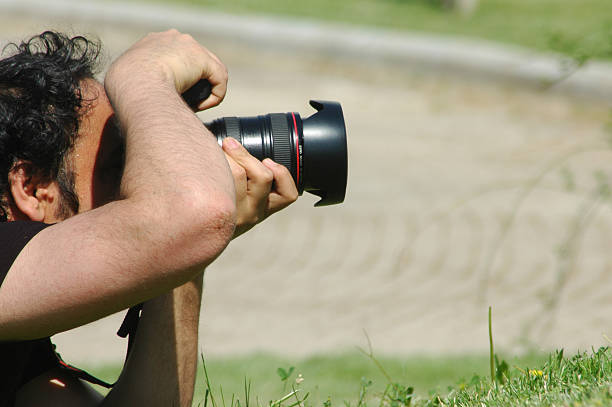 istock photo shootting on green grass 176044901
